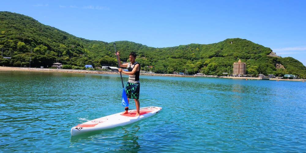 瀬戸内海の離島・香川県の小豆島の海は非常に透明度が高く美しいです。