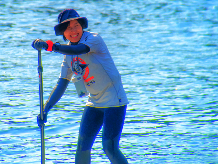 瀬戸内海・小豆島の中で数少ないＳＵＰ体験エリア