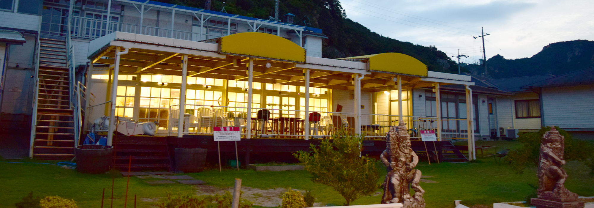 瀬戸内海の離島・香川県小豆島旅行におすすめの海沿いホテル、宿、コテージ「シータイガーアイランドイン小豆島」のレストラン