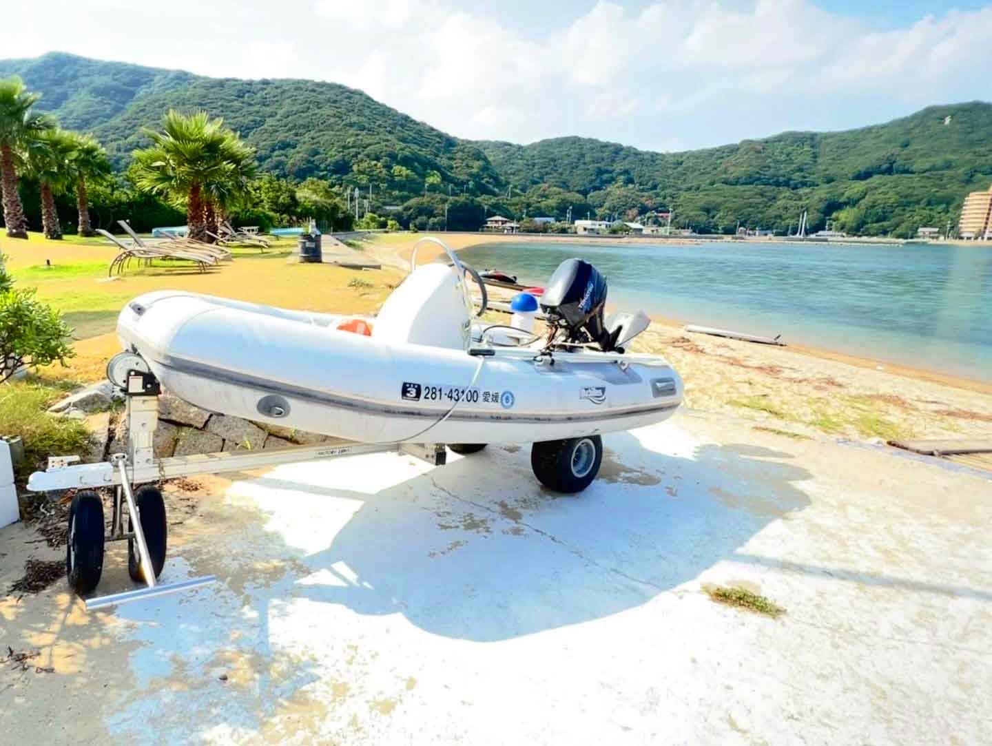 海沿いホテル、宿、コテージ「シータイガーアイランドイン小豆島」のレンタルボート用料