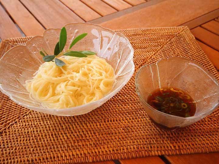 「シータイガーアイランドイン小豆島」で食べれるそうめん