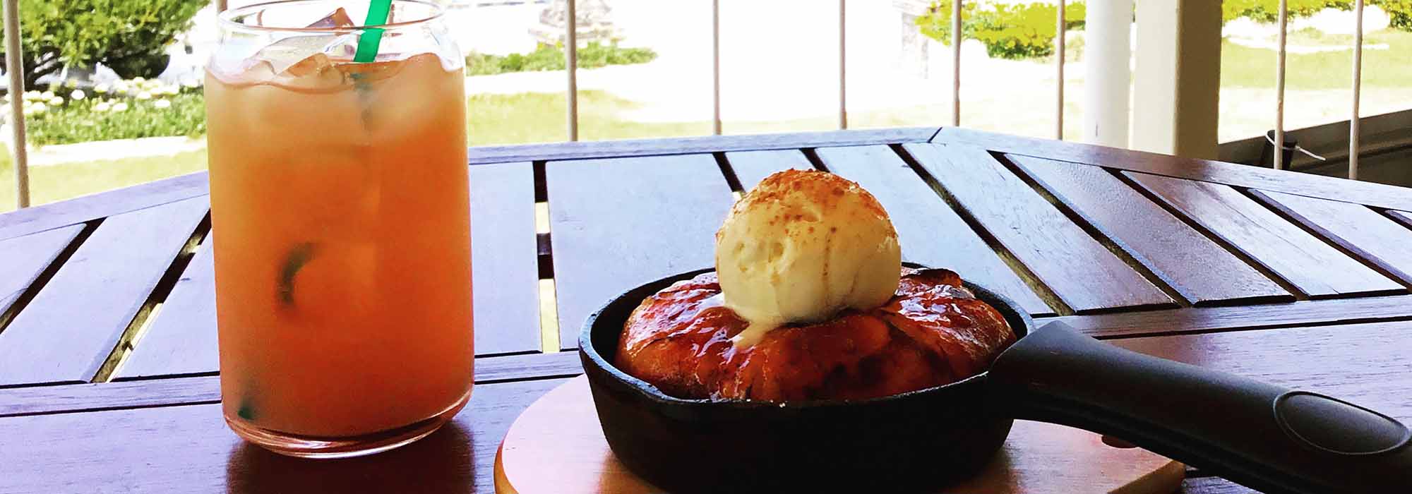 瀬戸内海を眺めながら食べられるヘミングウェイカフェのベーグルフレンチトースト