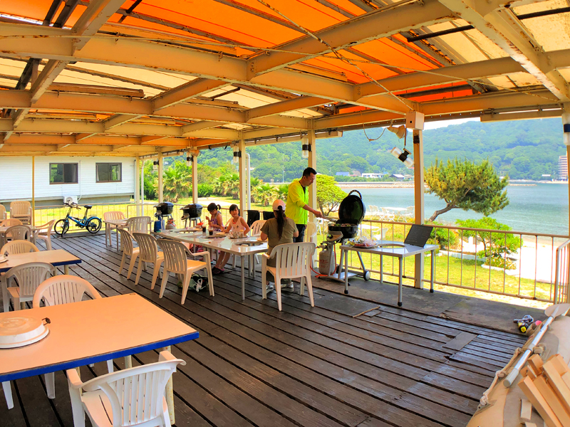 瀬戸内海の離島・香川県小豆島旅行におすすめの海沿いホテル、宿、コテージ、シータイガーアイランドイン小豆島の宿泊プラン「夕食BBQプラン」