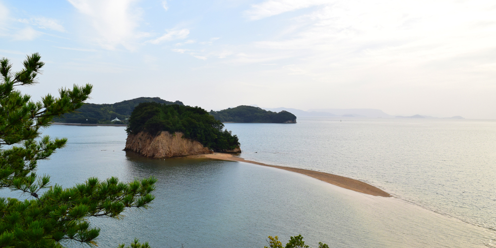 幻想的なエンジェルロードで小豆島の旅の思い出をつくろう