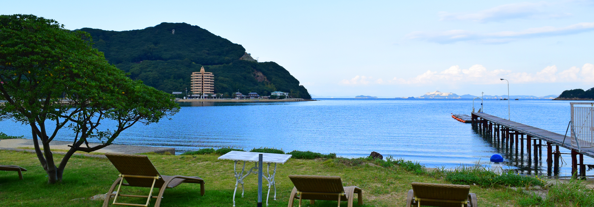 「シータイガーアイランドイン小豆島」の海が見えるコテージ「和洋室3号棟」